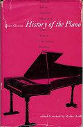 History of the Piano by Ernest Closson